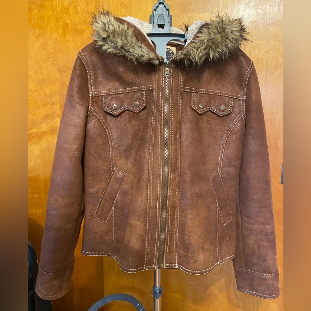 Sherpa lined jacket